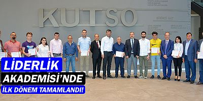KUTSO Liderlik Akademisi ilk mezunlarını verdi