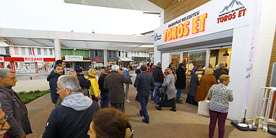 Manavgat Toros Et'te 6 günde 3 ton et satıldı