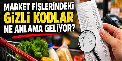 Market Fişlerindeki Gizli Kodlar Ne Anlama Geliyor? Harcamalarınızı Fark Etmeden Artıran Detaylar