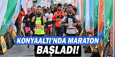 Maviden beyaza Antalya Ultra Trail Maratonu başladı!