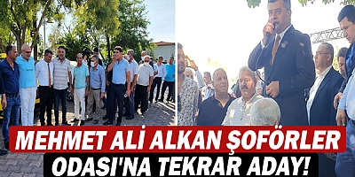 Mehmet Ali Alkan Şoförler Odası'na tekrar aday!