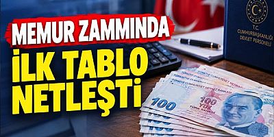 Memur Zammında İlk Tablo Netleşti