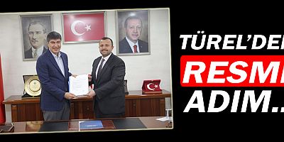 Menderes Türel, adaylık başvurusu yaptı!