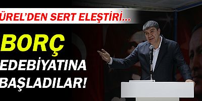 Menderes Türel: “Borç edebiyatına başladılar”