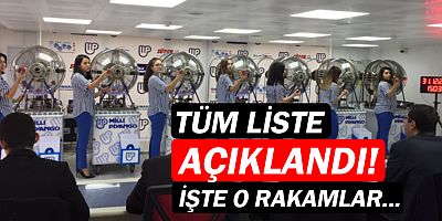 Milli Piyango Yılbaşı Çekilişi sonuçları