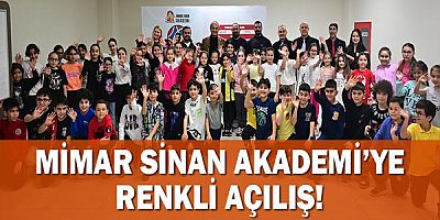 Mimar Sinan Akademi’ye renkli açılış!