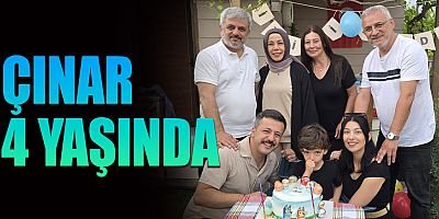 Minik Ahmet Çınar Tekin 4 yaşında.