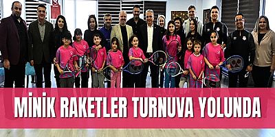 Minik raketler turnuva yolunda