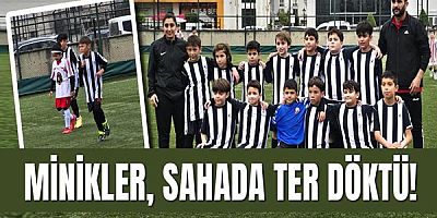 Minikler Sahada Ter Döktü