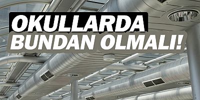 (MMO) Antalya Şube Başkanı Prof. Dr. İbrahim Atmaca, okullardaki havalandırma için öneri getirdi.