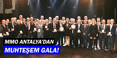 MMO Antalya Şube’den muhteşem 65. Yıl galası