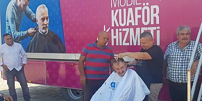 Mobil Kuaför Kumluca’da