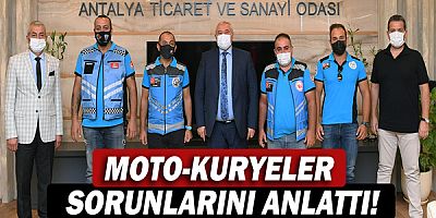 Moto-Kuryeler sorunlarını anlattı!