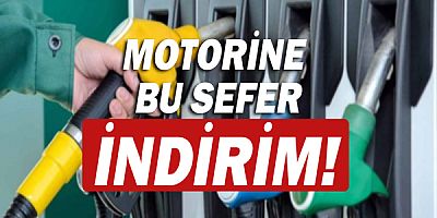Motorine 44 kuruş indirim!