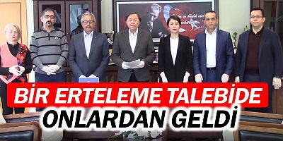 Muhasebeciler erteleme istedi, tehlikedeyiz dedi.