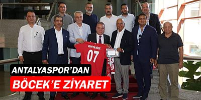 Muhittin Böcek: Antalyaspor’umuza desteğimiz tamdır
