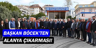 Muhittin Böcek: Ayda en az bir kez Alanya'ya geleceğim!