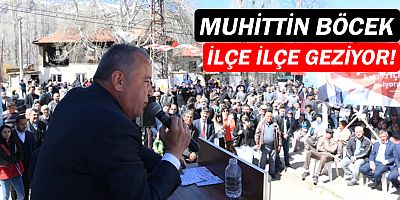 Muhittin Böcek, Elmalı ve Korkuteli’nde…