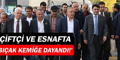 Muhittin Böcek, Serik Toptancı Hali'nde!