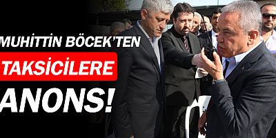 Muhittin Böcek'ten Aksu'da!