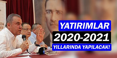 Muhittin Böcek: Yatırımları 2020-2021 yıllarında yapacağız