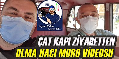 Murat Seyirci, adaşı Hacı Muro ile nostalji sürüşünde...