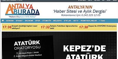 MURATPAŞA BELDİYESİ 10 KASIM İLANI