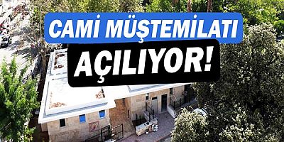 Muratpaşa Camii müştemilatı açılıyor