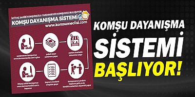 Muratpaşa’da ‘Komşu Dayanışma Sistemi’ başladı