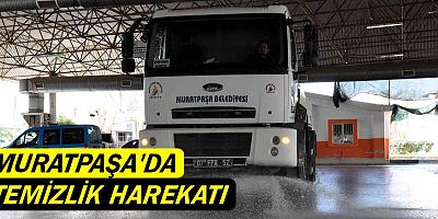 Muratpaşa’da temizlik harekatı