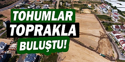 Muratpaşa’da tohumlar toprakla buluştu