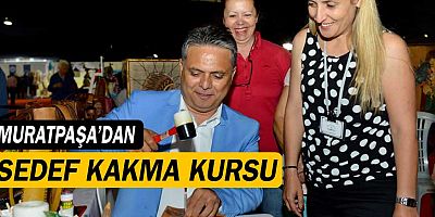 Muratpaşa’dan sedef kakma kursu