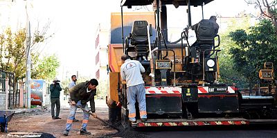 Muratpaşa Mahallesi’nde asfalt çalışmaları sürüyor 