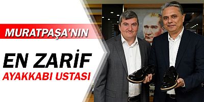 Muratpaşa’nın en zarif ayakkabı ustası