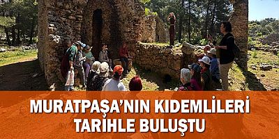 Muratpaşa’nın kıdemlileri tarihle buluştu