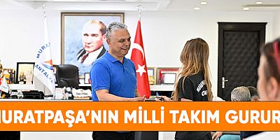 Muratpaşa’nın milli takım gururu