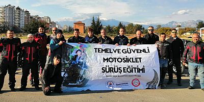 Muratpaşa personeline motosiklet eğitimi