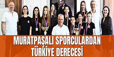 Muratpaşalı sporculardan Türkiye derecesi