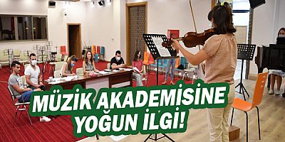 Müzik akademisi'ne yoğun ilgi!