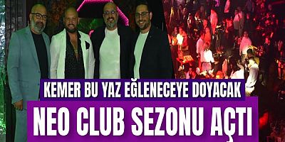 Neo Club Kaan Aydın Önderliğinde  Sezonu Açtı