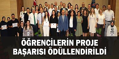 Öğrencilerin Proje Başarısı Ödüllendirildi
