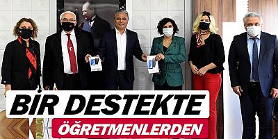 Öğretmenlerden alkışlanacak tablet desteği...