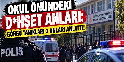 Okul Önündeki D*hşet Anları: Görgü Tanıkları O Anları Anlattı!