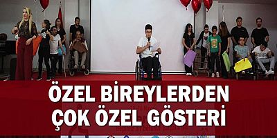 Özel bireylerden çok özel gösteri