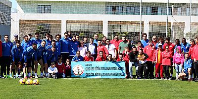 Özel öğrencilerden Antalyaspor ziyareti