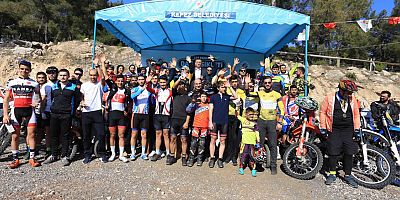 Pedal şampiyonları ödüllendirildi