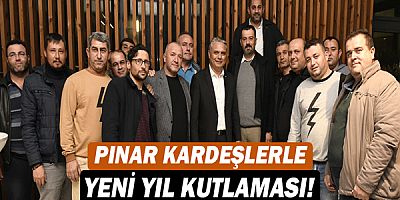 Pınar kardeşlerle yeni yıl kutlaması!