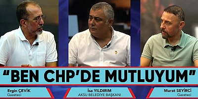 Reaksiyonun konuğu Aksu Belediye Başkanı İsa Yıldırım.