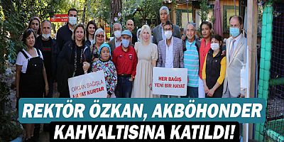 Rektör Özkan, AKBÖHONDER kahvaltısına katıldı!