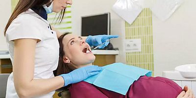 Risksiz gebelik için diş muaynesi şart.